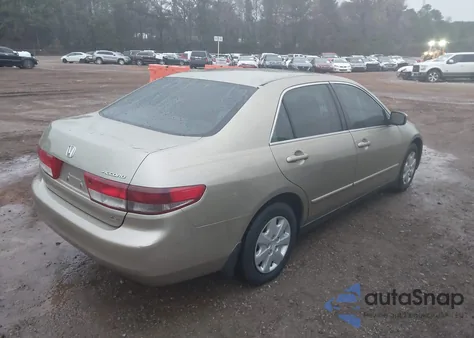 2003 Honda Accord 2.4 Lx из США, поврежденный, VIN 1HGCM56393A128673